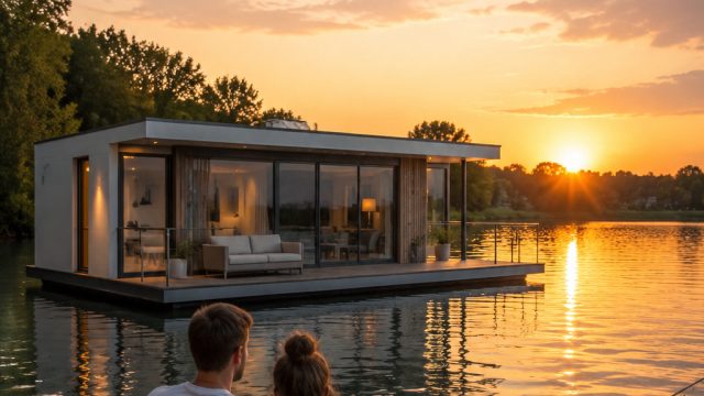 Embracing Minimalism: A Couple's Journey to a Floating Sanctuary