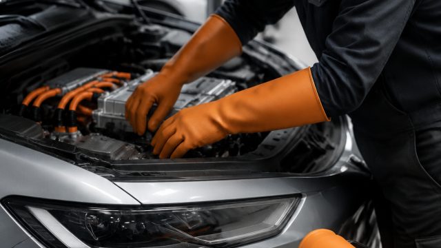 Why High-Voltage Glove Kits Are Essential for EV Safety