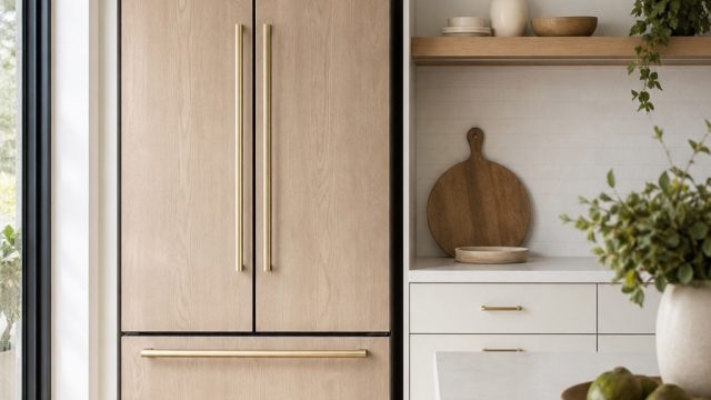 Elevate Your Kitchen Aesthetics with This Simple DIY Refrigerator Hack